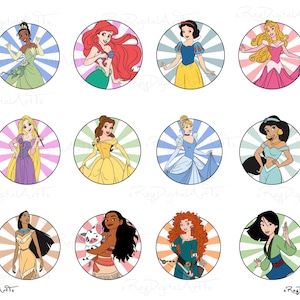 Prinzessin geschnitten Datei, Prinzessin Bunt, Prinzessin Print, Png, Eps, Dxf, Pdf, Princess Cut File, Princess Cut File