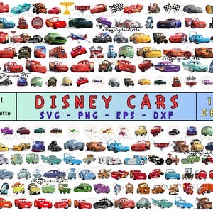 Cars Svg Bundle, 1200+ Svg Png Dxf Eps, Cars Svg Cut File, Cars Cricut Files, Printable Clipart For Silhouette, Cricut, Instant Download