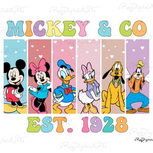 Mouse and Friends Png, Mouse Co Png, Retro Mouse Png, Animal Kingdom Png, Family Vacation Png, Vacay Mode Png