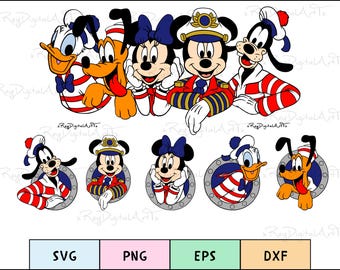 Cruise Trip Svg Bundle, Family Vacation Png, Family Trip Svg, Family Cruise Svg, Mouse Cruise Clipart, Cruise Prints, Digital Download
