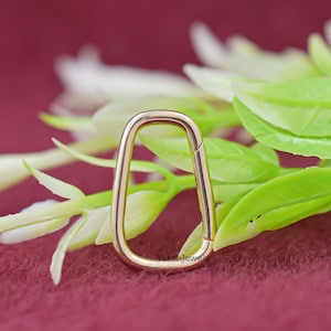 14K Yellow Gold Enhancer Lock Claps EnhancerJewelry Solid Gold Connector Clasp Lock Jewelry