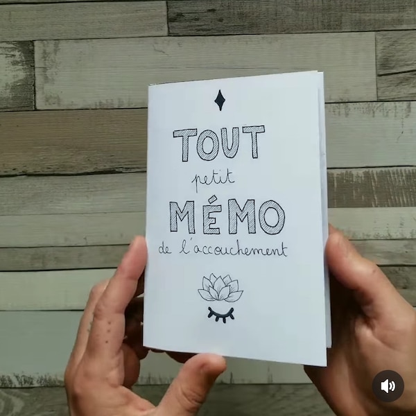 Petit mémo pour l'accouchement, mantras et illustrations