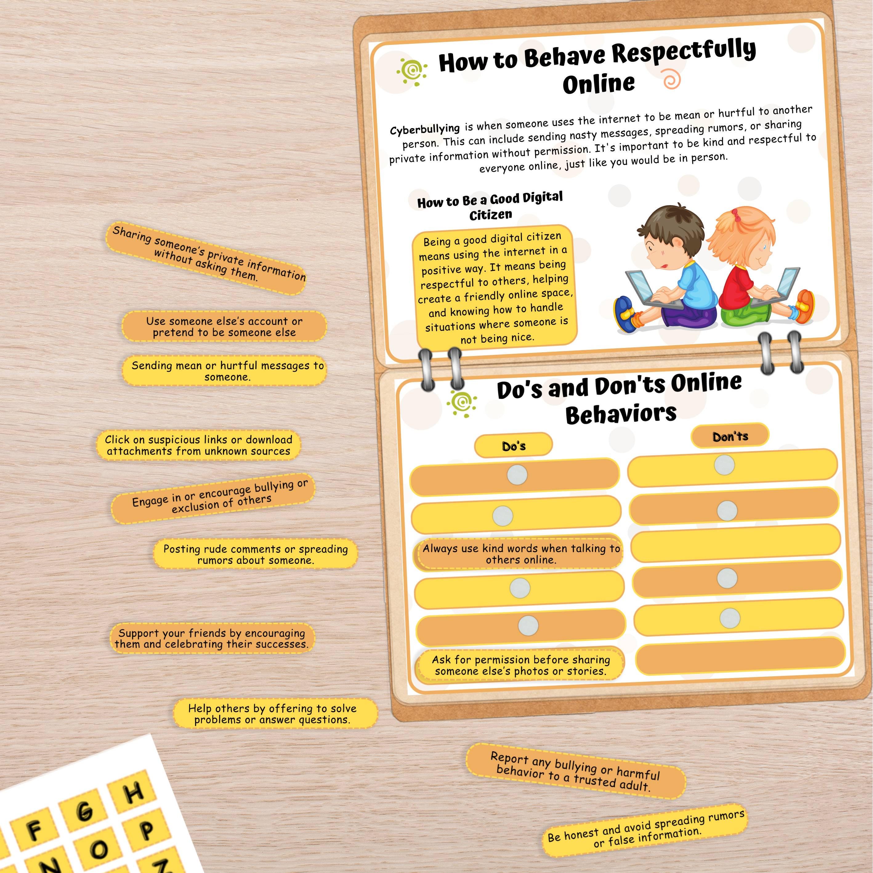 Online Safety Guide for Kids: Digital Citizenship Games (PDF Download ...