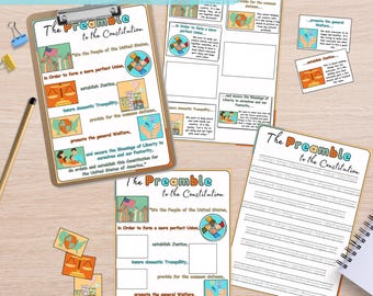 Preámbulo de la Constitución: Actividad para niños: Lección de educación cívica en casa (Descargar PDF)