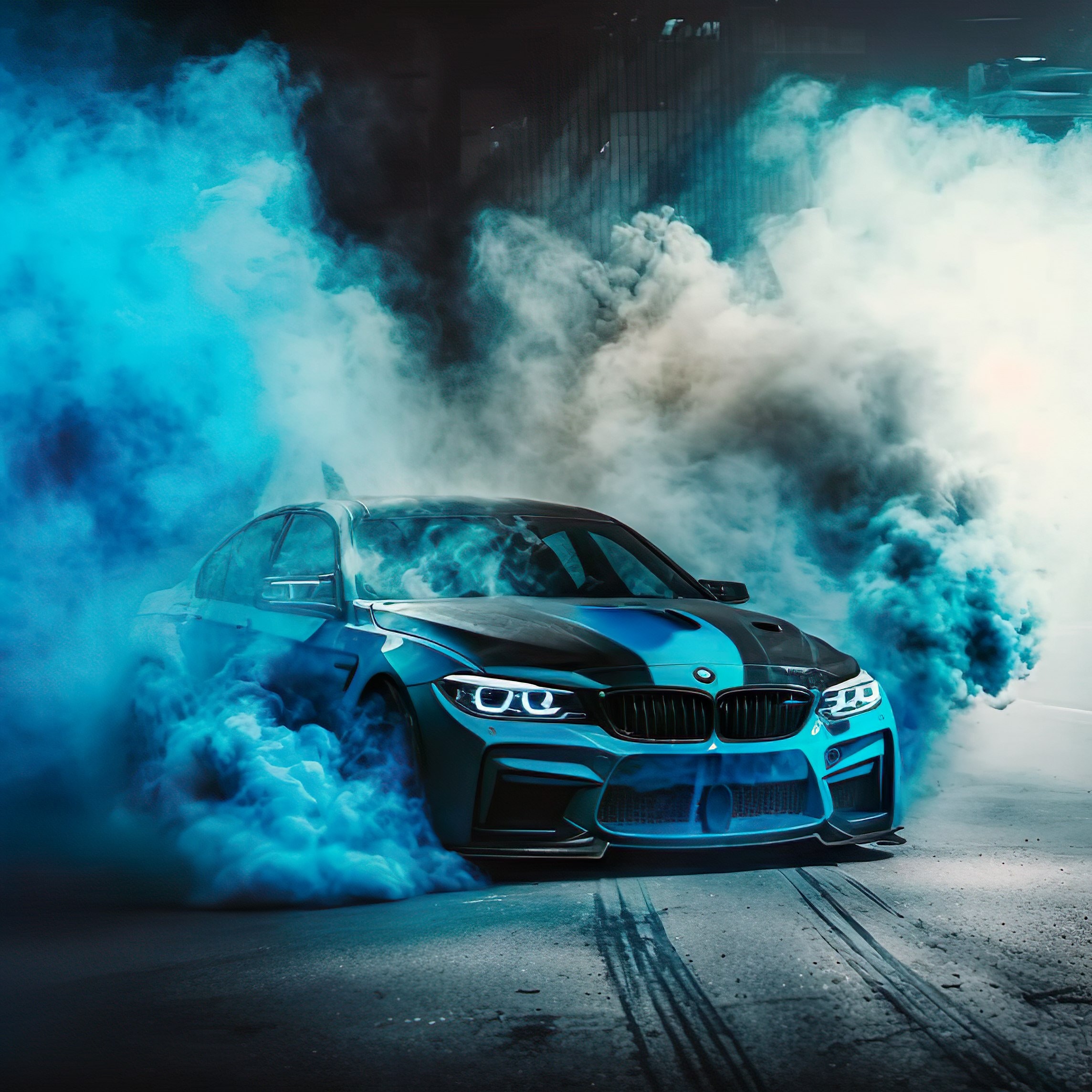 BMW Inspired Digital Art, Digital Car Print, Car Poster, BMW, Automotive Enthusiast, Car Gift, BMW Art