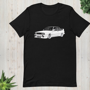 BMW T-shirt, m3 t-shirt, e30 t-shirt, e30 m3 t-shirt, fun bmw product