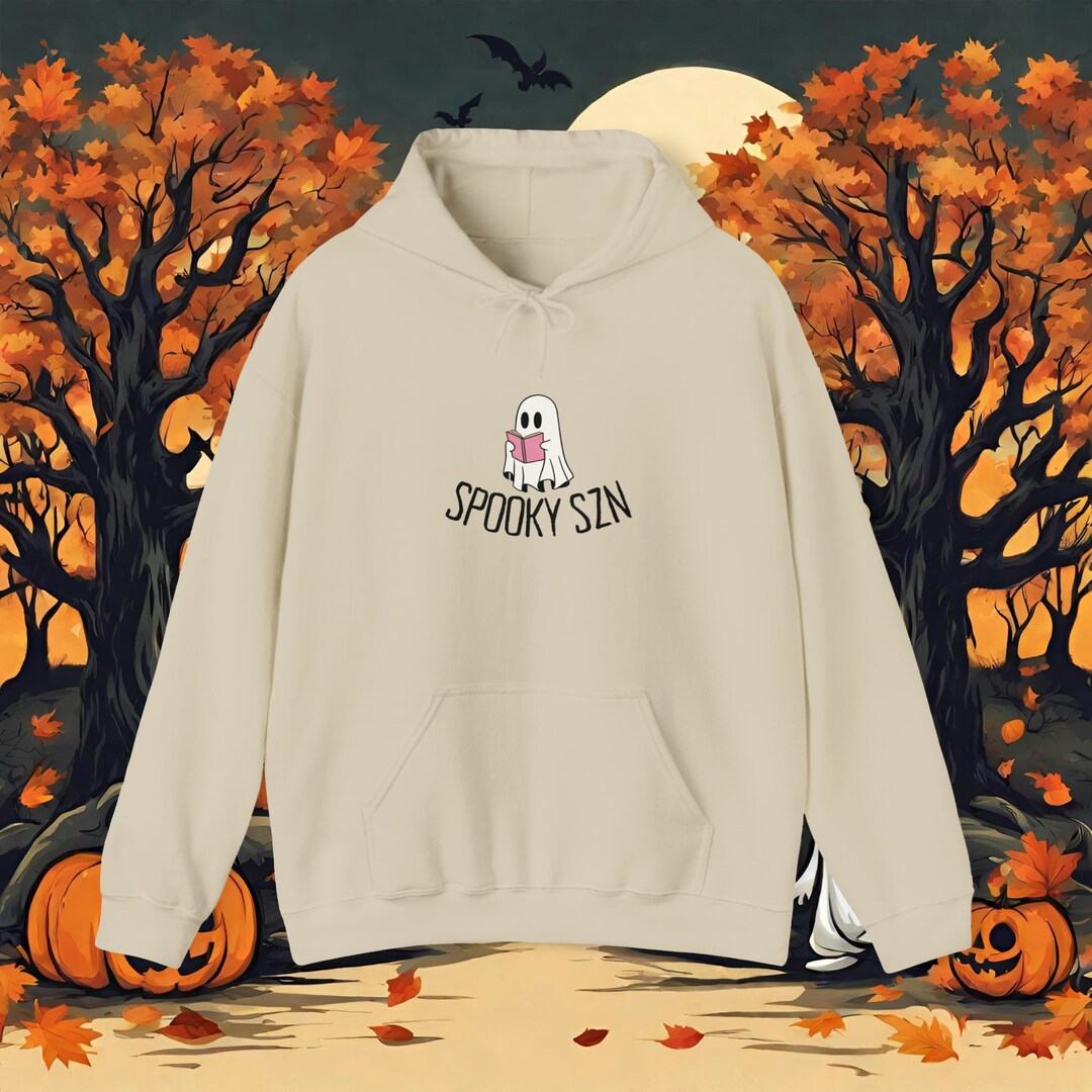 Spooky Scary Hoodie Halloween Themed Hoodie Spooky Ghost - Etsy