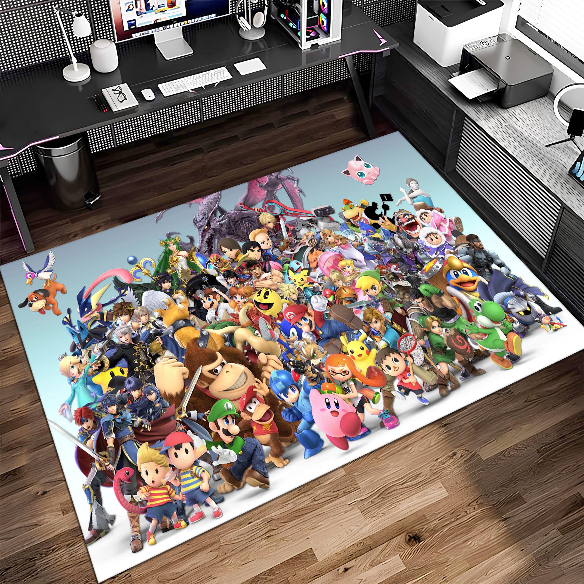 Xbox Game Rug Game Characters Rug,popular Games Rug,game Rug,gaming Rug,colorful Rug ...