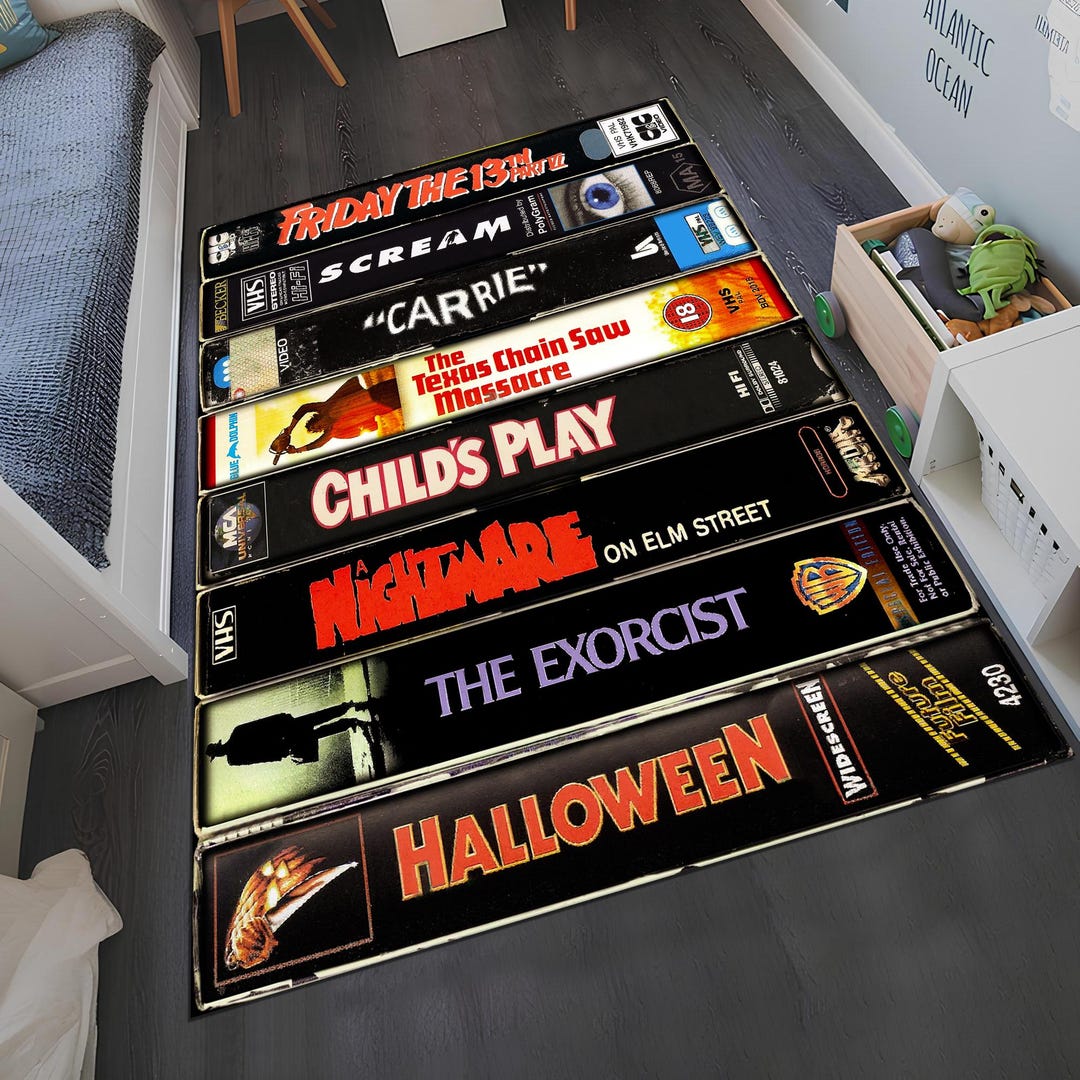 Horror Movie Rug,movie Rug,movie Series,horror Rug,fear Rug,cool Rugs ...