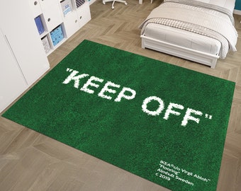 Keep Off, Keep Off Rug, Colorful Rug, Pattern Rug, Modern Rug, Home Decor, Area Rug, Aesthetic Rug, Rugs for Living Room, Housewarming Gift