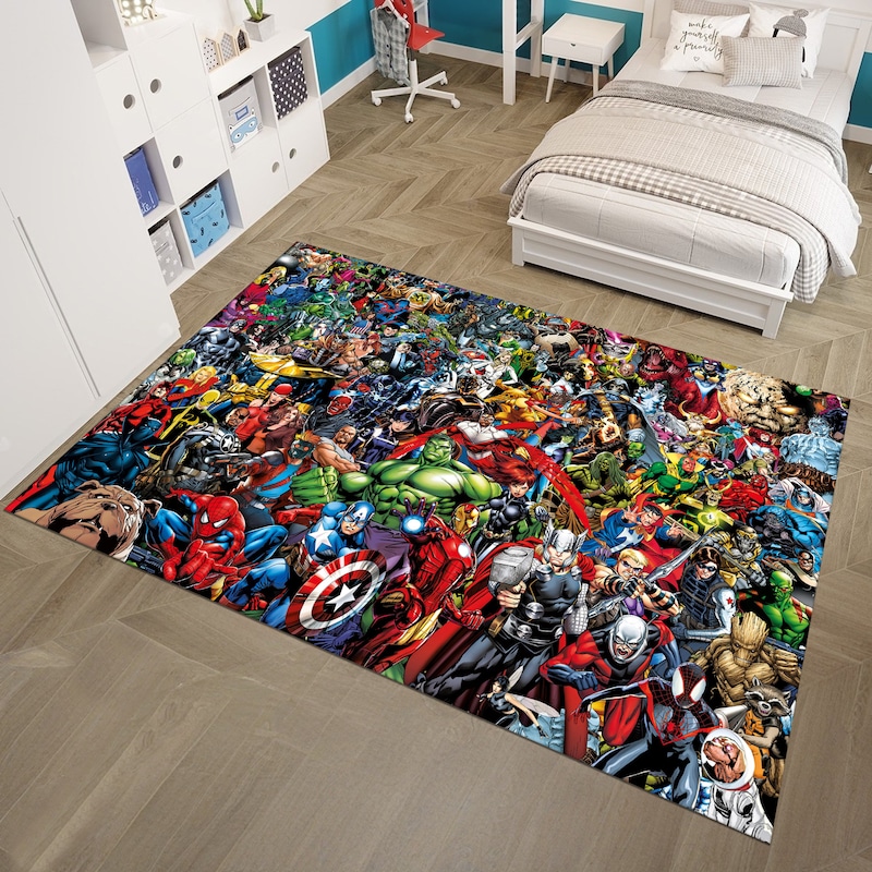 Avengers Rug - Etsy