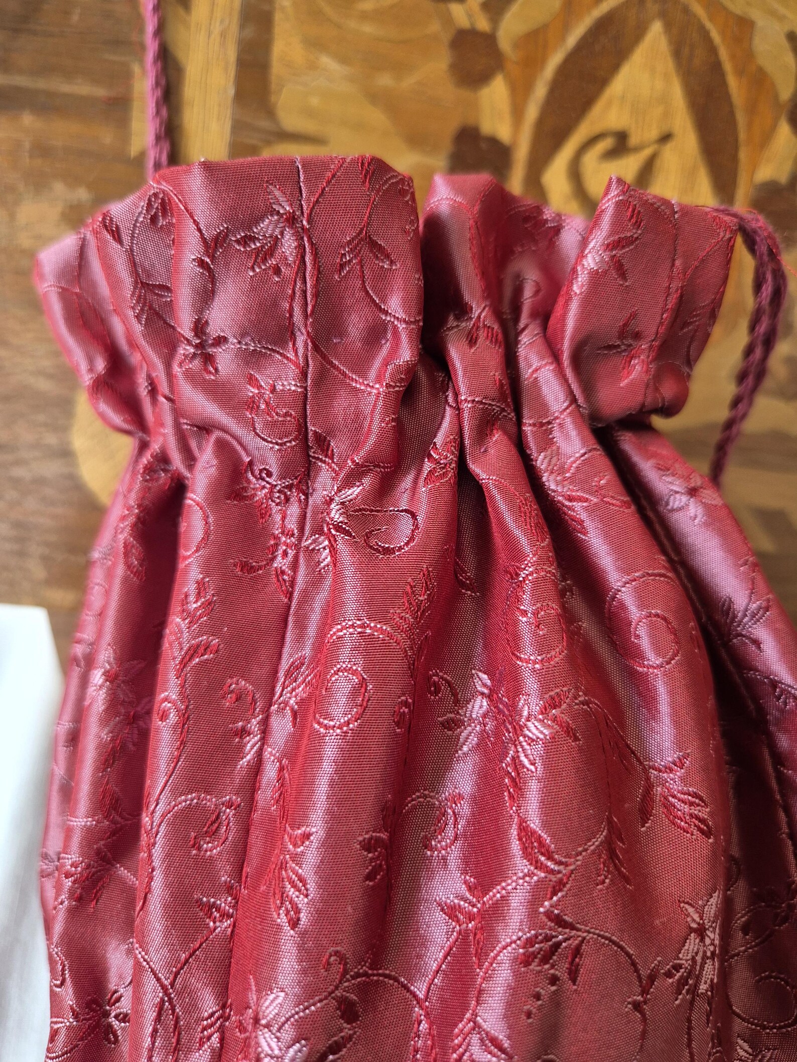 Silk Regency Reticule With 5 Handmade Tassels - Etsy