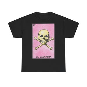 Loteria Mexican Lottery Tshirt, Unisex Tee Shirt, Mexican Bingo Shirt, Loteria Game Day Cotton Tee, Mexican Matching Outfits