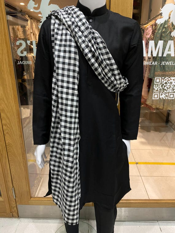 Sikh / Punjabi Parna - Premium Quality Parna, Dabbi Vala Parna (Per Me- Ethnic Indian Wear - Foto 5