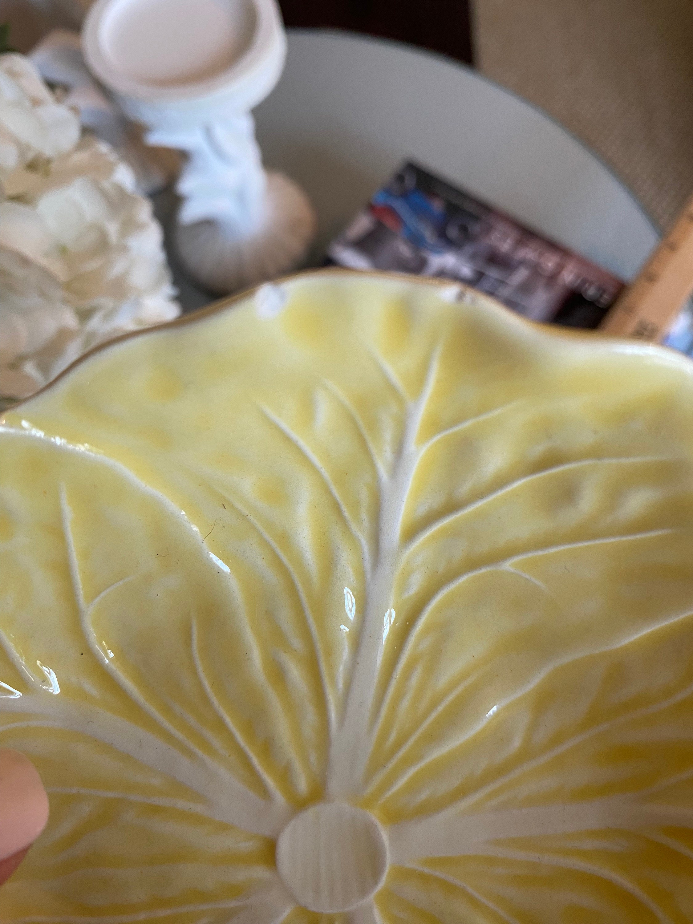 Bordallo Pinheiro Maria Flor Large Salad Bowl 33 - View #11