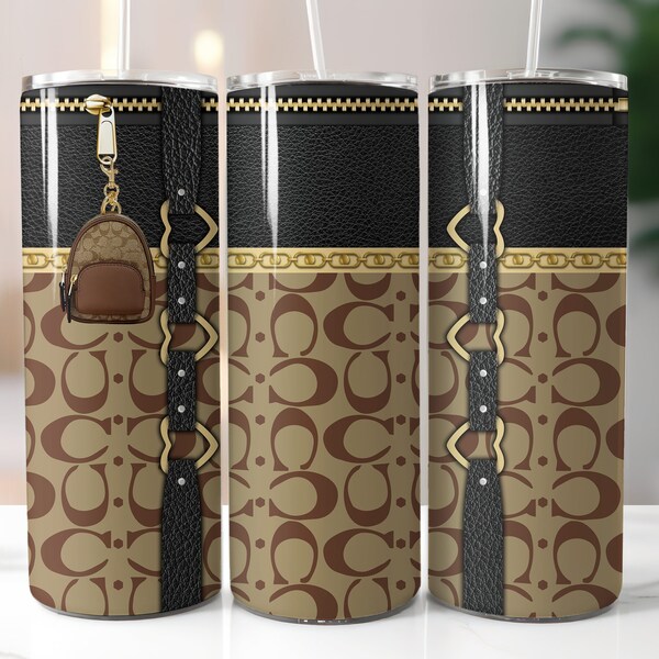 Leather purse tumbler sublimation wrap,Luxury bag wrap,Tumbler purse wrap,Leather wrap png,Fashion tumbler wrap