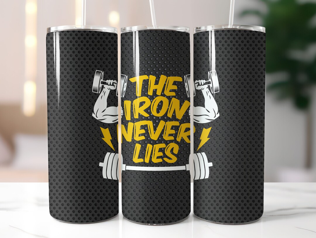 Gym Tumbler, Gym Quotes Tumbler, Gym Tumbler Sublimation Design, Motivational Tumbler