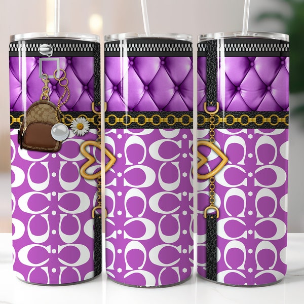 Leather purse tumbler sublimation wrap,Luxury bag wrap,Tumbler purse wrap,Leather wrap png,Fashion tumbler wrap