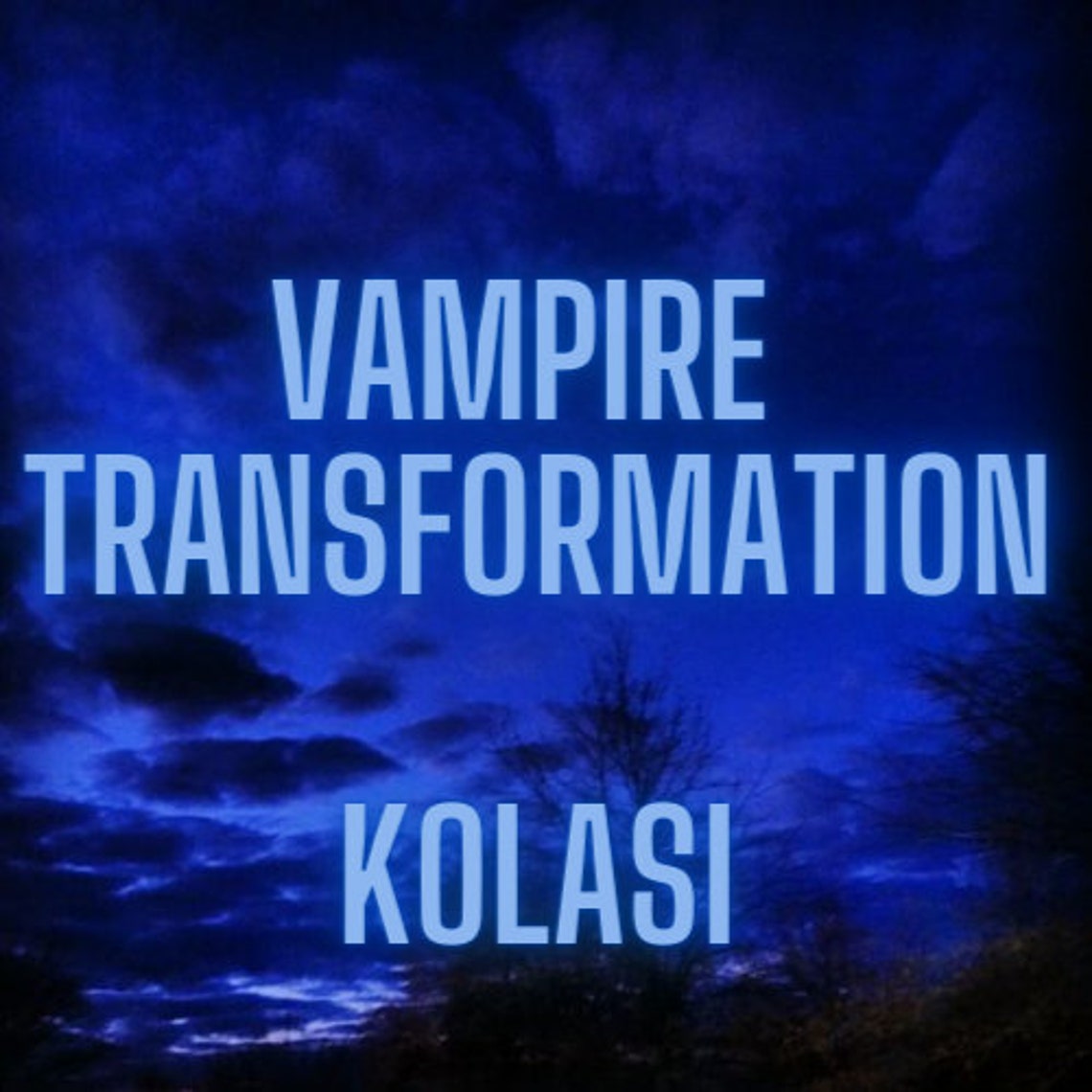 Vampire Transformation Rituals Kolasi Current - Etsy