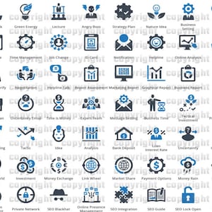 10000 Business Professional Icon Set Pack image 3