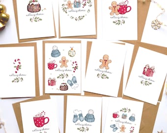 Christmas Cards Set Of 24 Christmas Cards With Envelopes And Stickers For Christmas Greetings To Family, Friends, Customers And Children - View #4