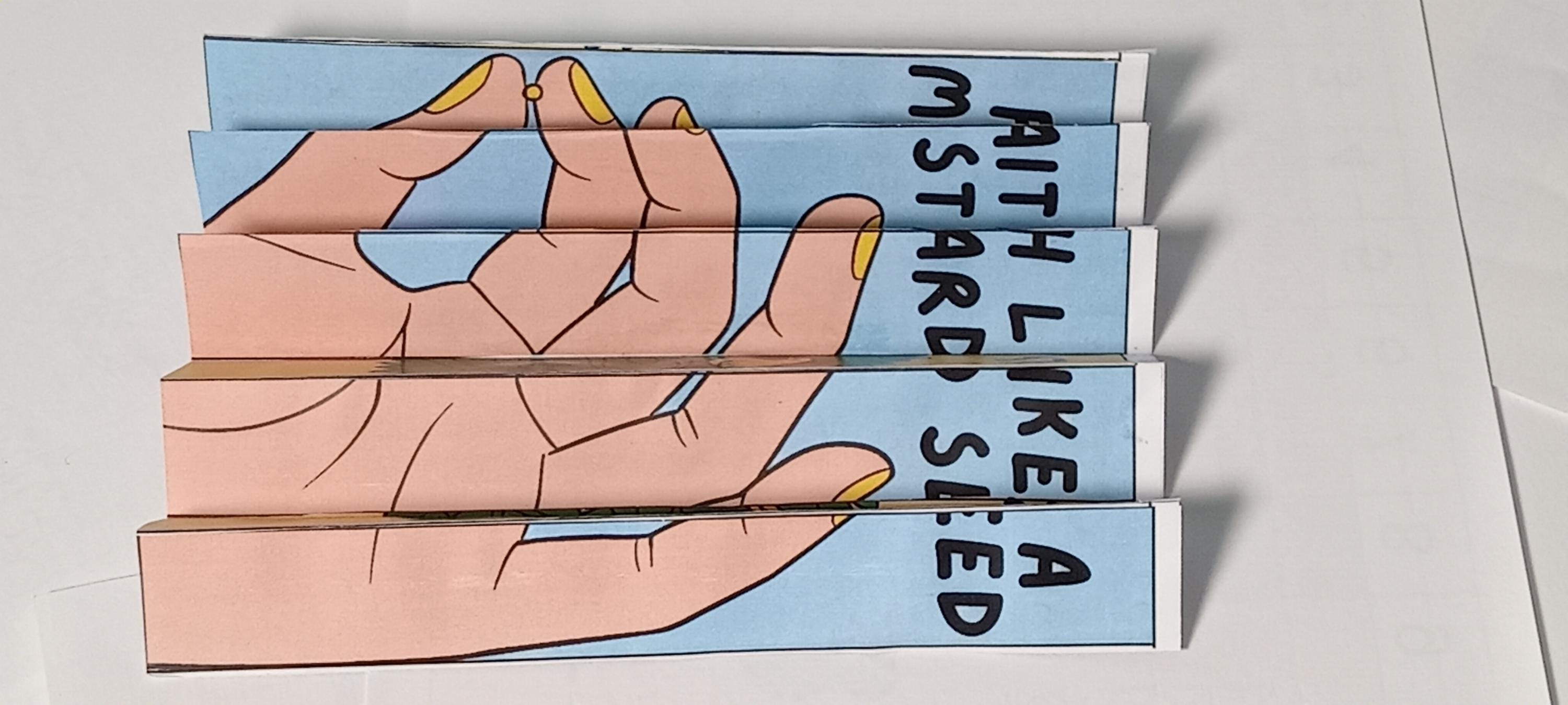 Faith Like a Mustard Seed Agamograph, Bible Story Craft, Bible Lesson ...