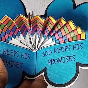 Créations manuelles Dieu tient ses promesses, activité biblique, leçon biblique pour enfants, jeu de mémoire, école du dimanche, travaux manuels chrétiens, travaux manuels bibliques pour enfants
