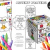 Parables of Jesus Coloring Cube, Printable Bible Verse Activity, Kids ...