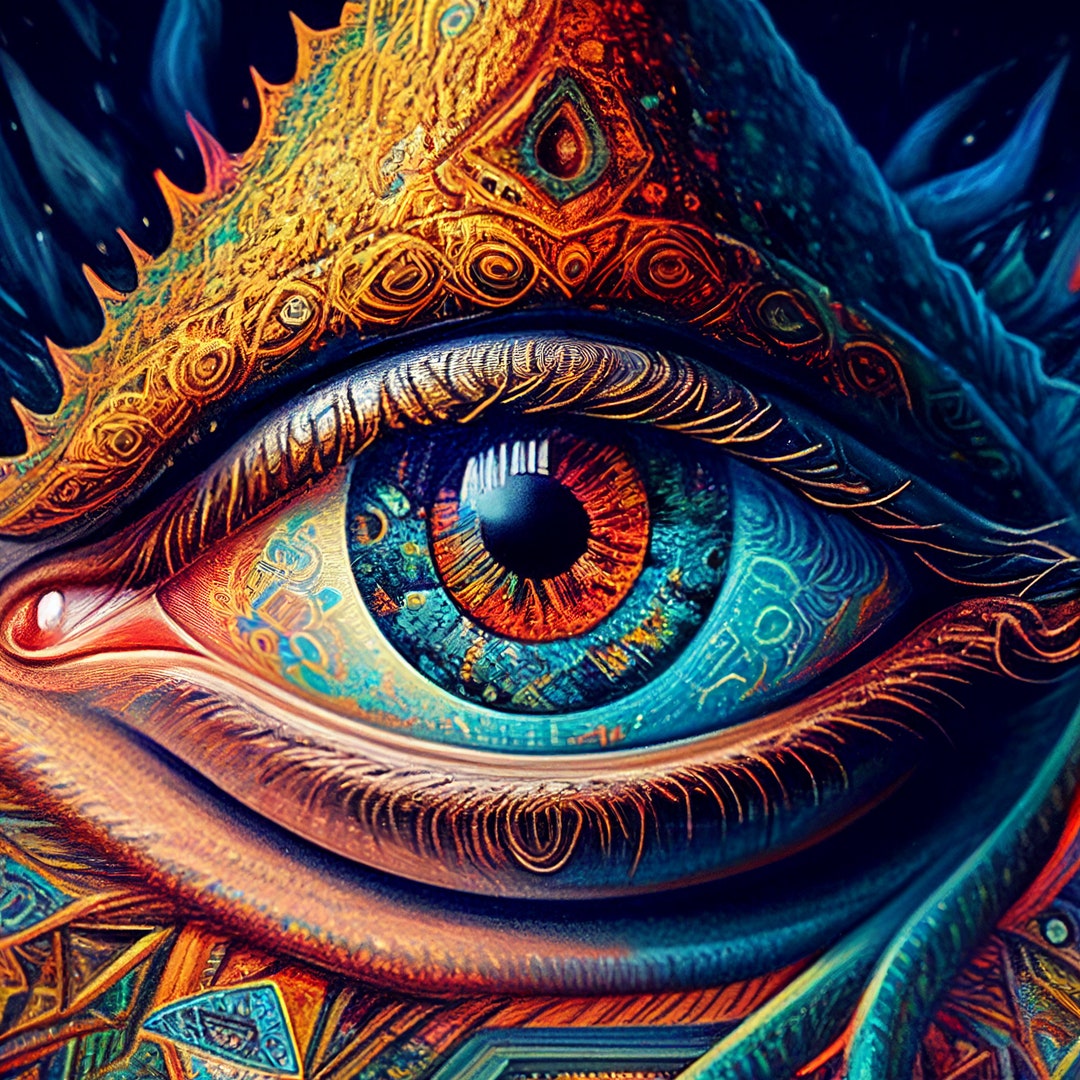 All Seeing Eye Art Wallpaper