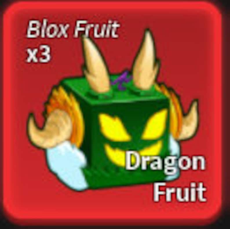 Dragon Fruit Blox Fruits Read Description B4 Buying Etsy Australia