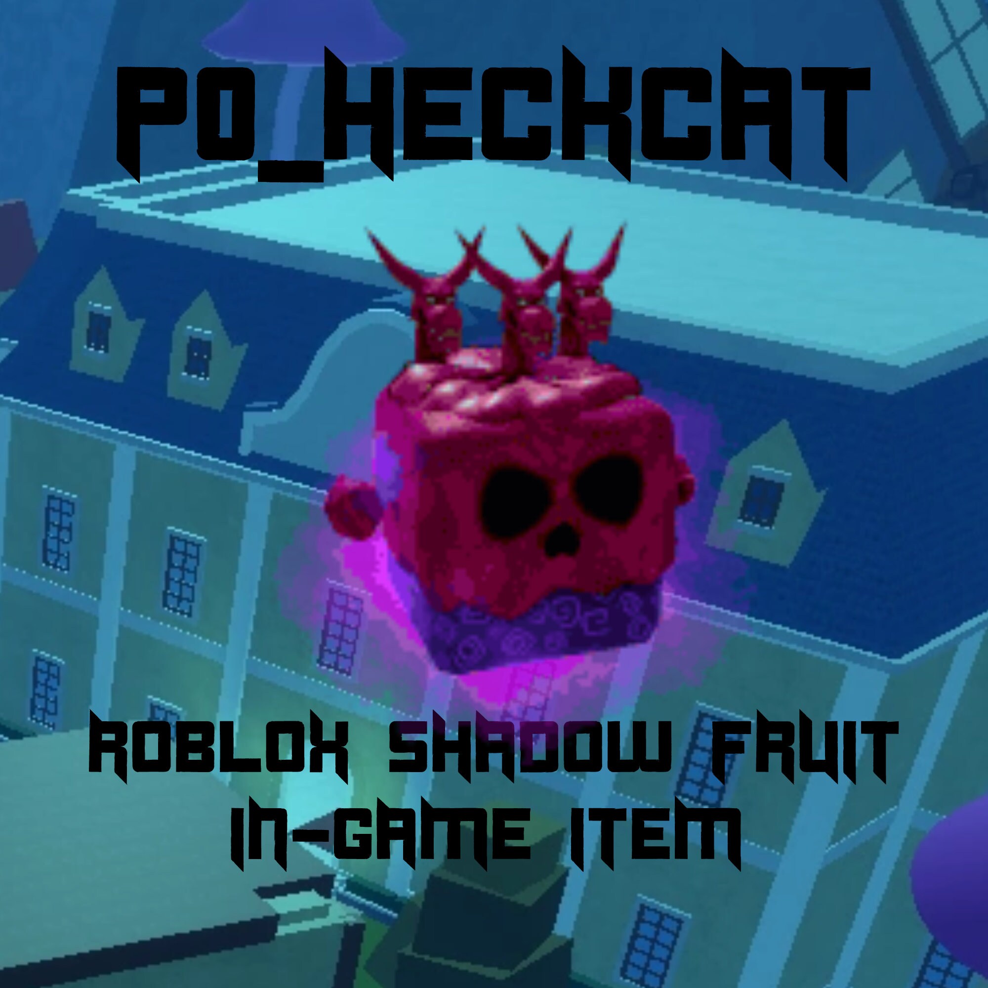 Roblox Blox Fruits Shadow Fruit In-game read Description 