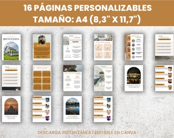 Template: Canva Welcome Book, House Manual, Superhost eBook, VRBO.