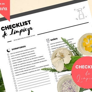Airbnb Cleaning Checklist | Customizable Canva Template | Vacation Rentals | Property Management
