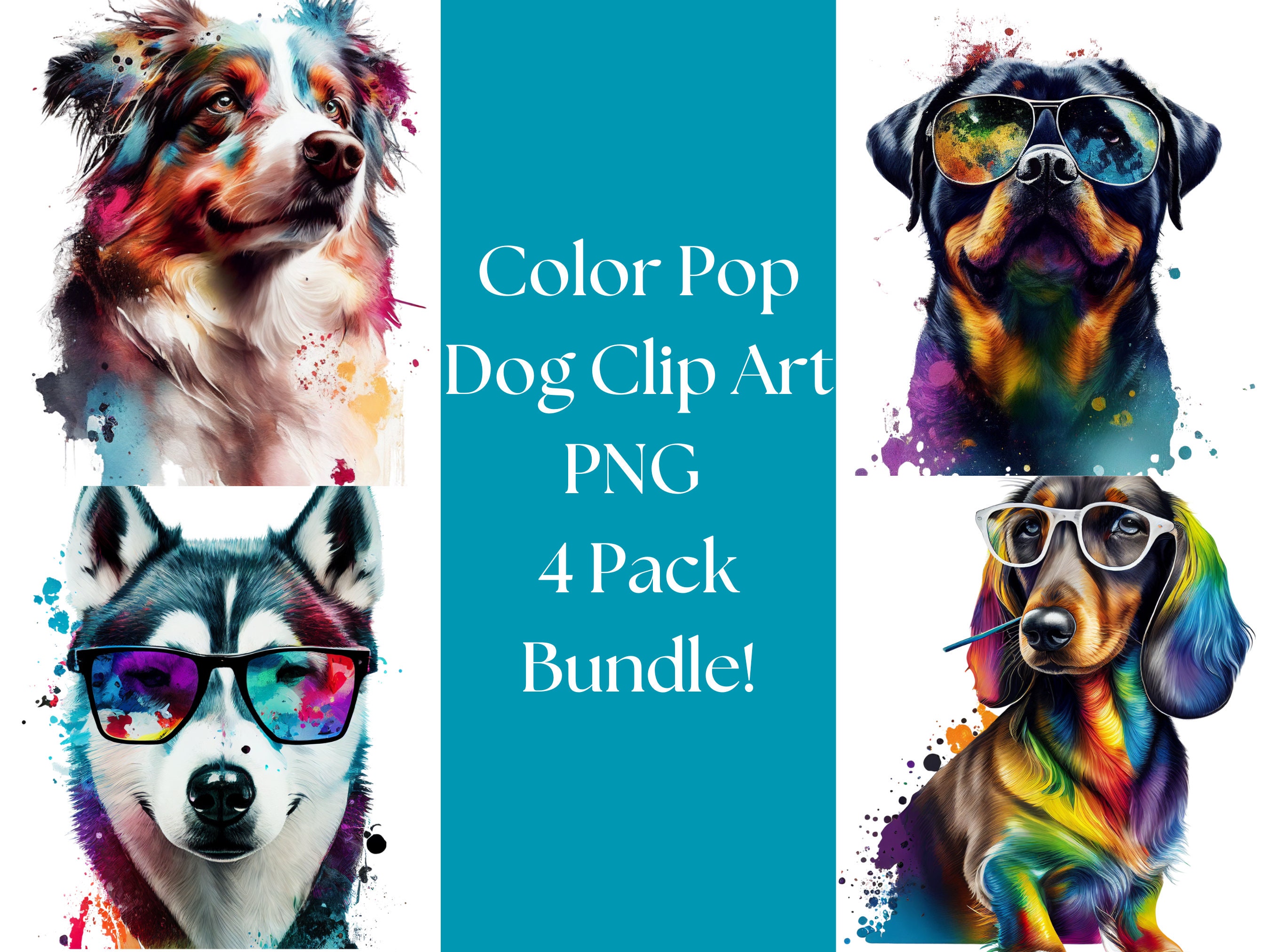 color-pop-dog-png-bundle-color-pop-dog-sublimation-for-etsy