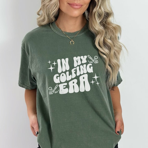 olive green golf shirt