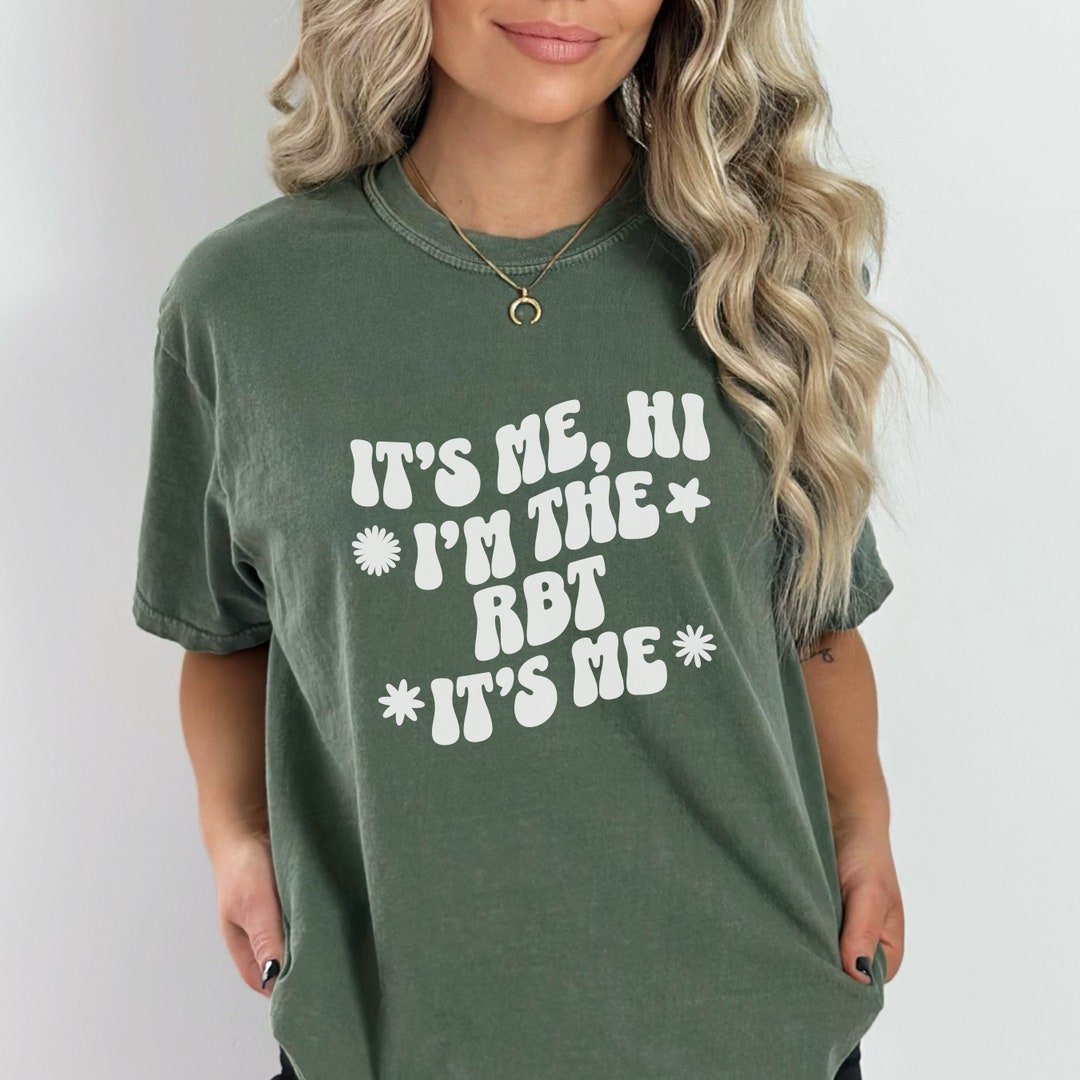 POFULL RBT Tragetasche – „It’s Me Hi I’m The RBT“ – Aus Segeltuch, 39x34 Cm – Geschenk Für ABA Therapeuten
