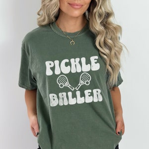 Pickleball Shirt, Pickle ball Player Shirt, Funny Pickle baller T-Shirt, Gift for Pickleball Player, Racquetball Shirt, Pickleball Game Tee