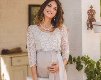 Maternity casual dress "Kis Milla" maternity wedding dress, maternity lace dress, maternity photography dress, maternity bridal dress