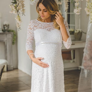 Maternity casual dress "Kis Odett"   maternity wedding dress, maternity lace dress, maternity photography dress, maternity bridal dress