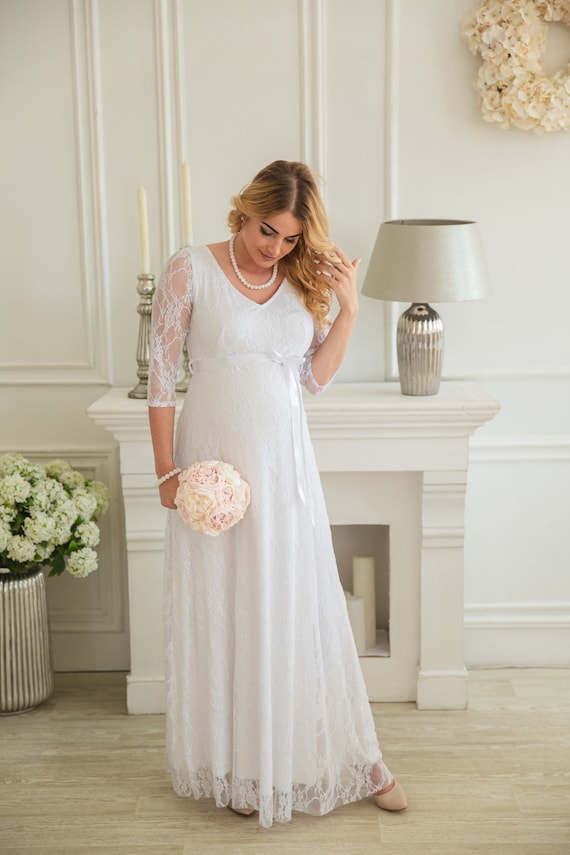 Maternity Casual Dress kinga Maternity Wedding Dress Maternity Lace Dress Vintage Maternity Photography Dress Maternity Bridal Dress Etsy UK