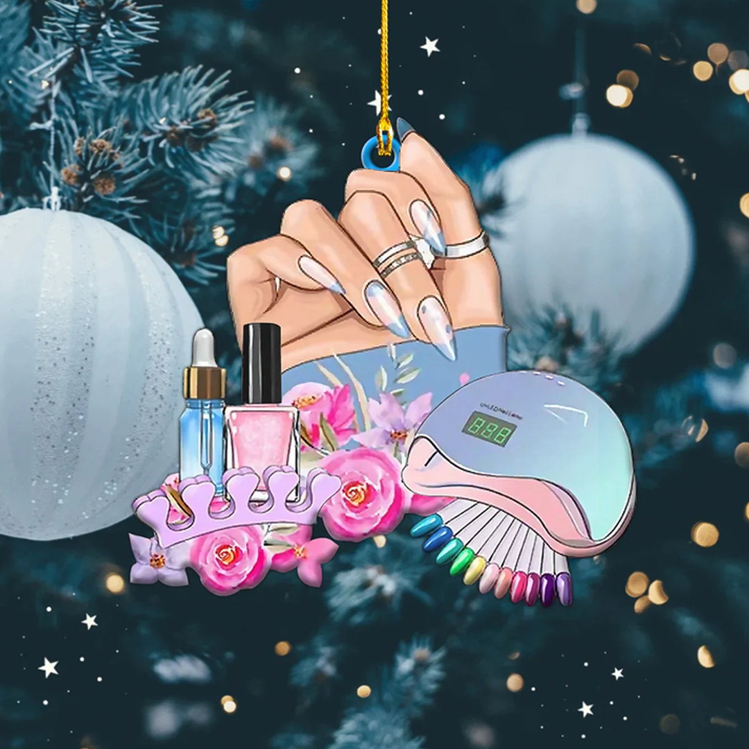 Personalized Nail Technician Manicurist Gift Christmas Gift Etsy