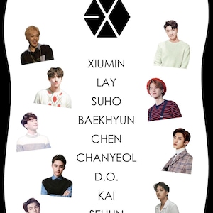 EXO poster png download