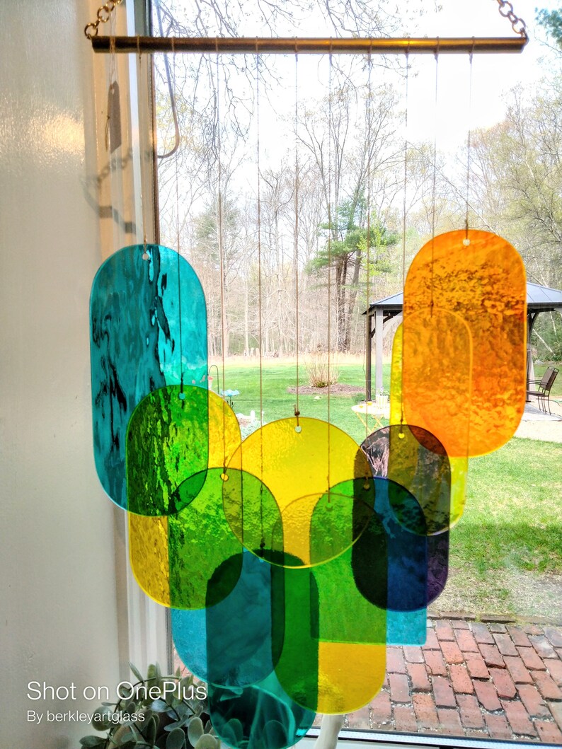 Stained Glass Suncatcher Window Hanging Window Decor Etsy