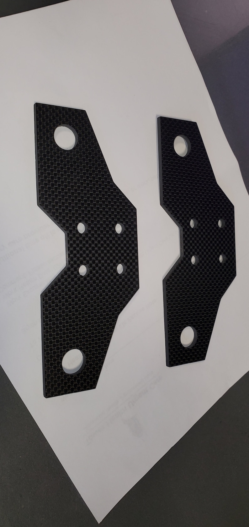 Carbon Fiber Traction Board Mounts TRD Overland Roof Rack Brackets