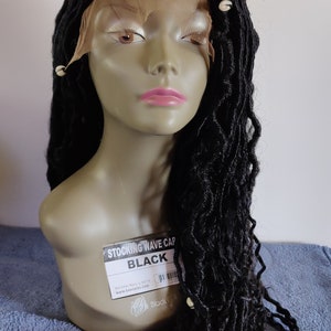 Curly Lace Loc Wig