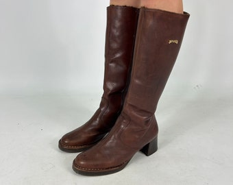 Brown Knee High Warmed Winter Preloved Boots