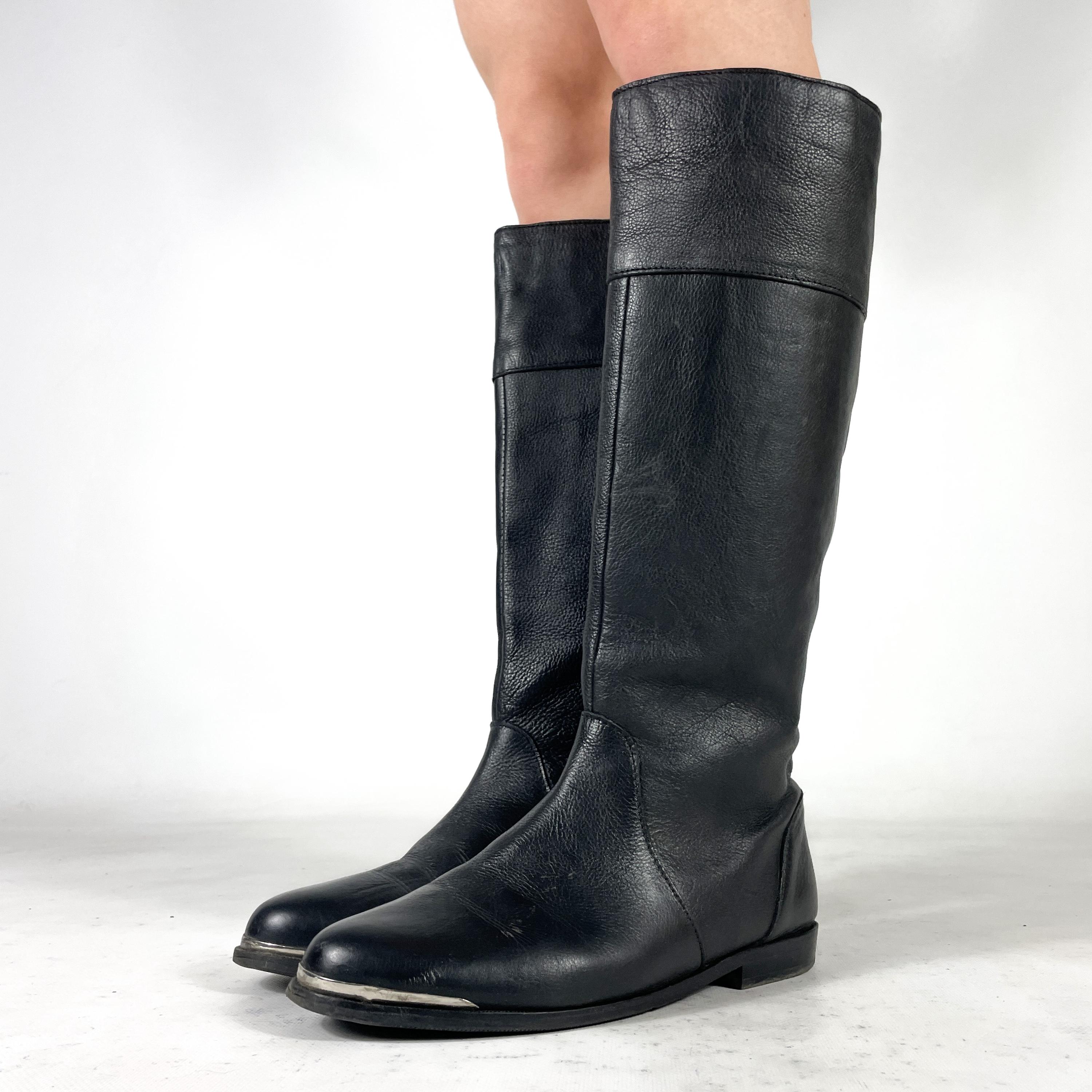 womens black flat dress boots Nation Style Handmade Ankle Boots Lace Up Soft Sole Flat Walking Shoes Ankle Booties Black/Coffee 5.5 / Coffee Fur Lined main image 0