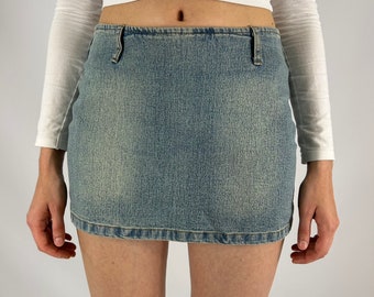 Geweldige Mini Denim Preloved Y2K Rok