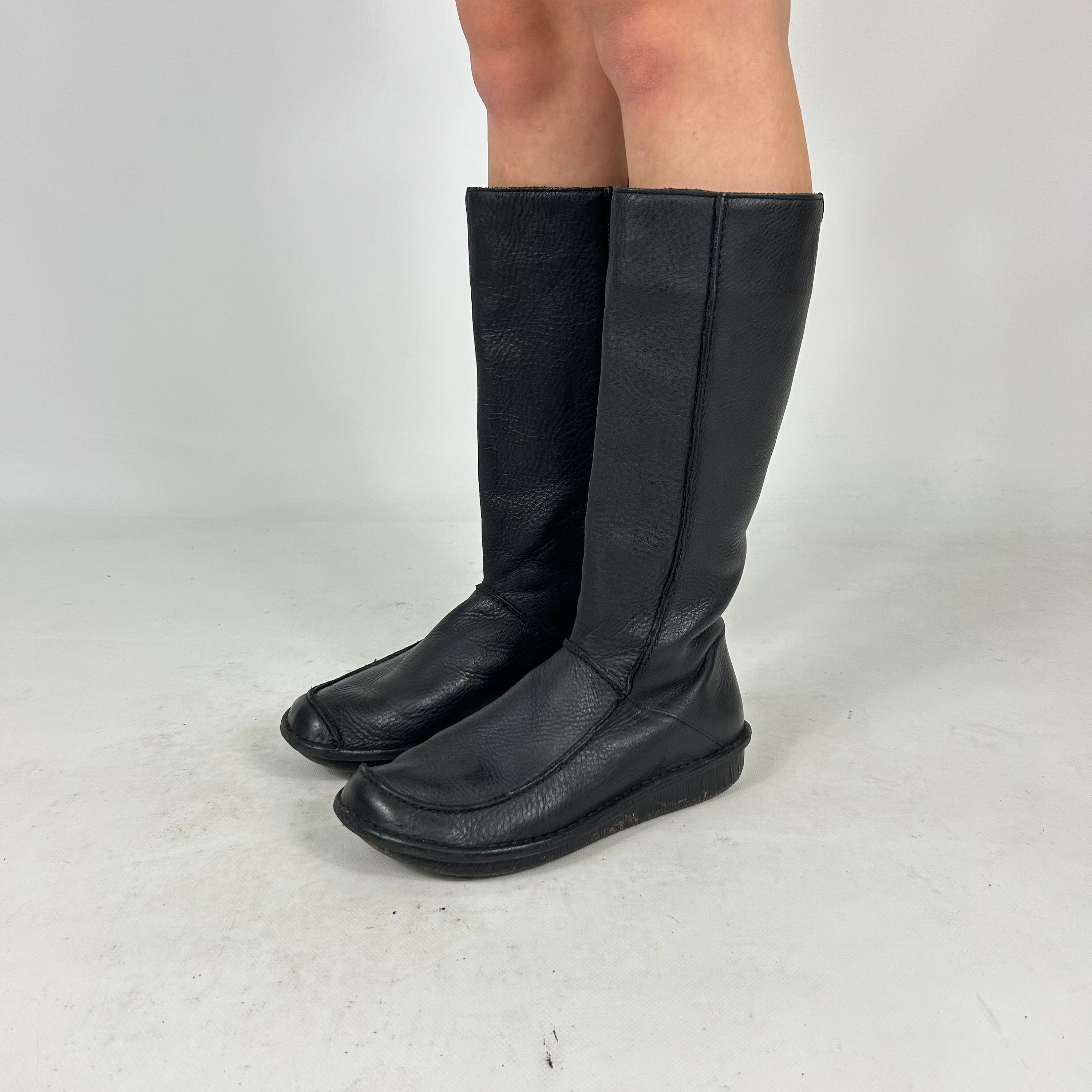 Black Leather Clarks Tamro Spice Black Clarks Tamro Spice Boots