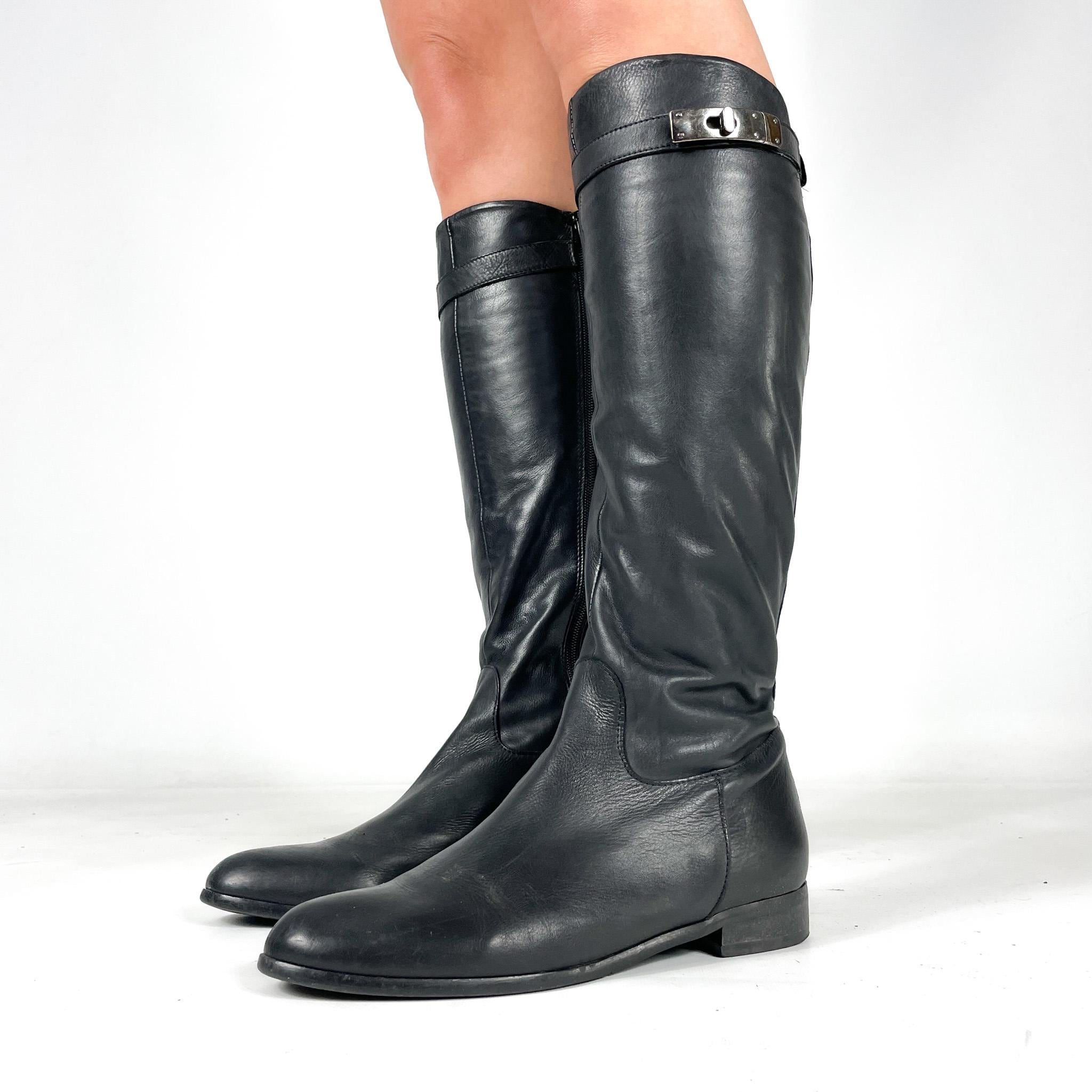 Bottes d'équitation vintage noir - Canada